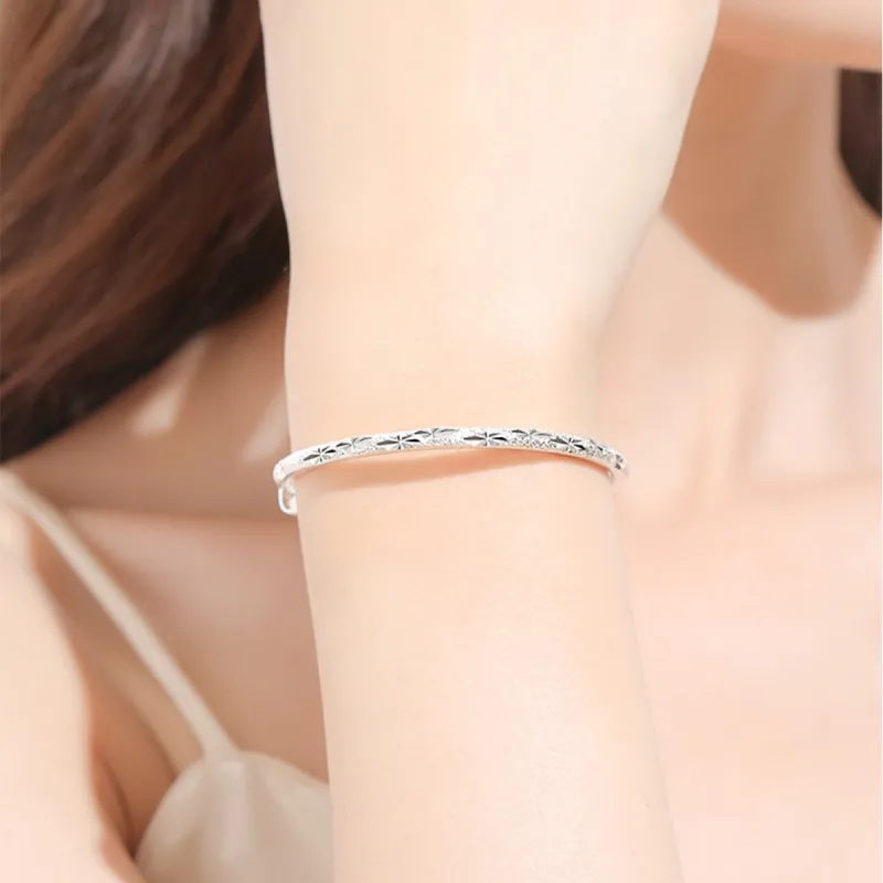 MGS 999 Fine Silver Bangles Women's-6