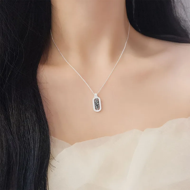 MGS S925 Silver Necklaces Unisex-4
