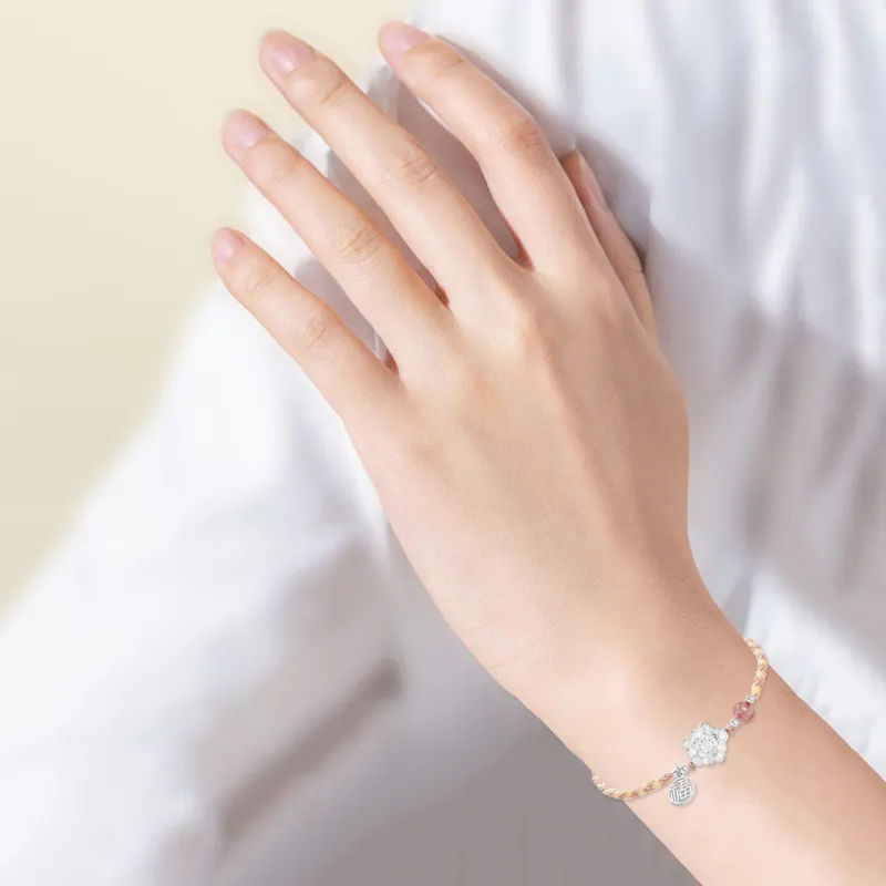 MGS New Chinese Style Versatile Niche Design Fashion Elegance Bright Future Bracelets Women's-2