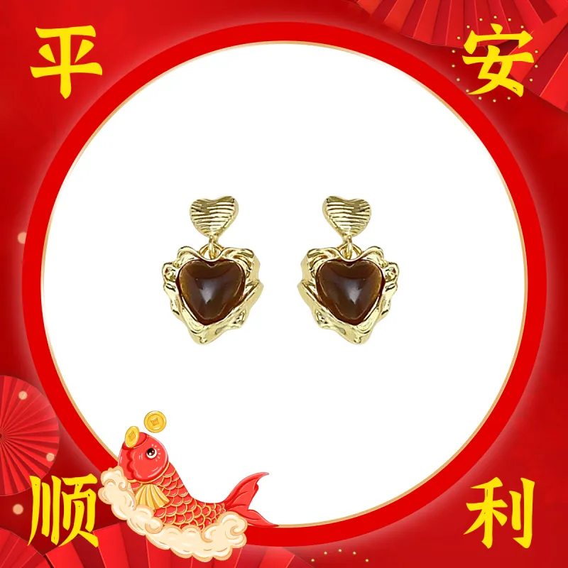 MGS Stud Earrings Women's-1