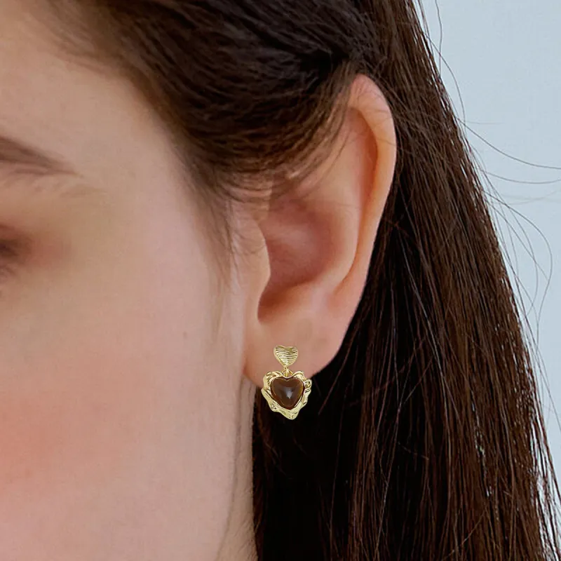 MGS Stud Earrings Women's-7