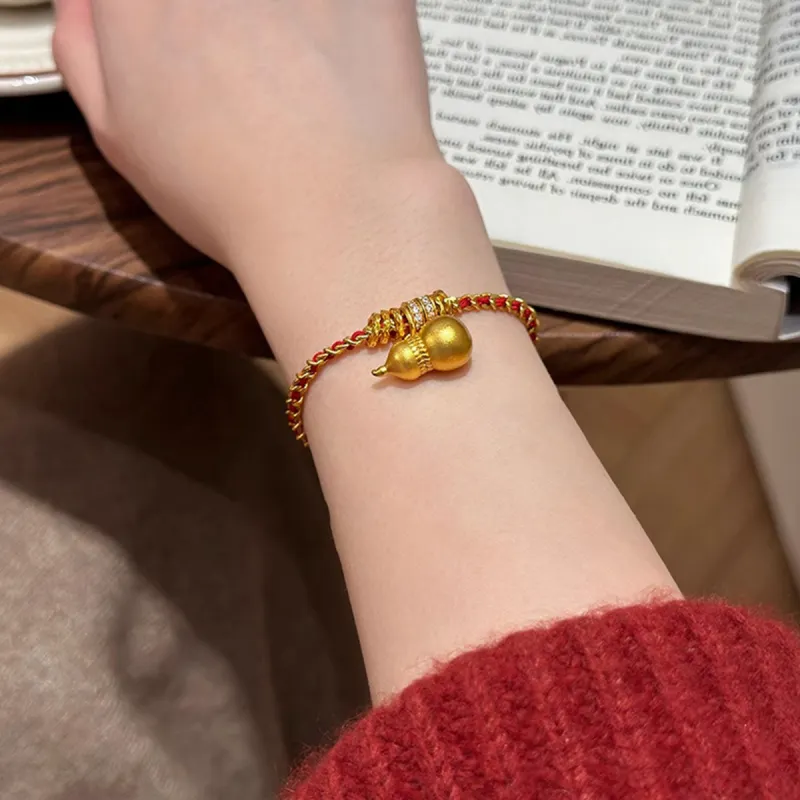 MGS New Chinese Style Versatile Niche Design Fashion Elegance Bright Future Bracelets Unisex-6