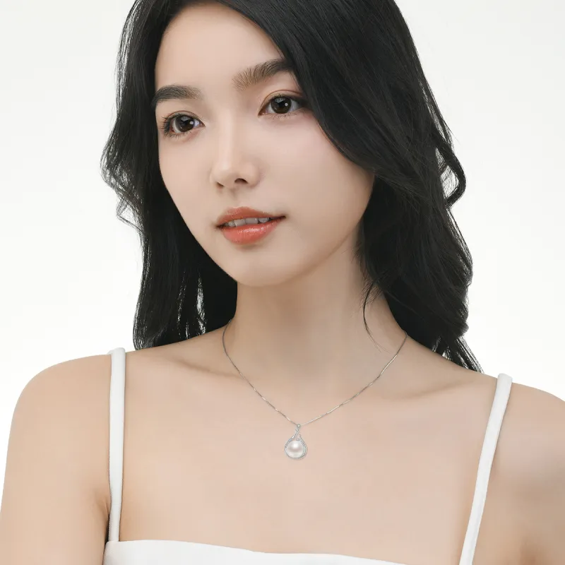 MGS White Jade Bodhi Necklaces Unisex-4