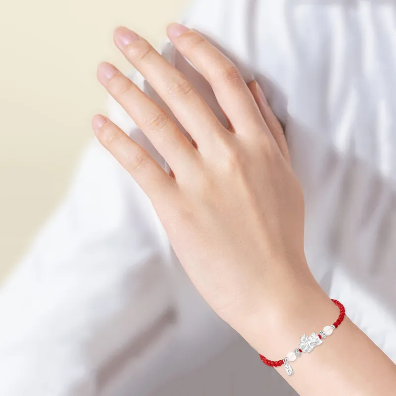 MGS New Chinese Style Versatile Niche Design Fashion Elegance Bright Future Bracelets Women's-7