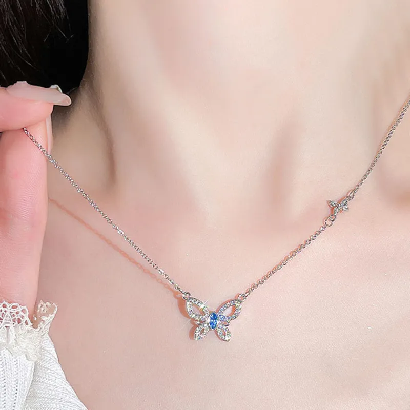 MGS Versatile Niche Design Fashion Elegance Bright Future Necklaces Women's-7