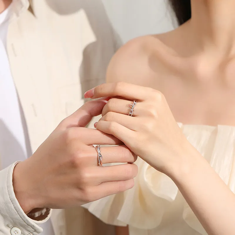 MGS S999 Fine Silver Rings Unisex-2