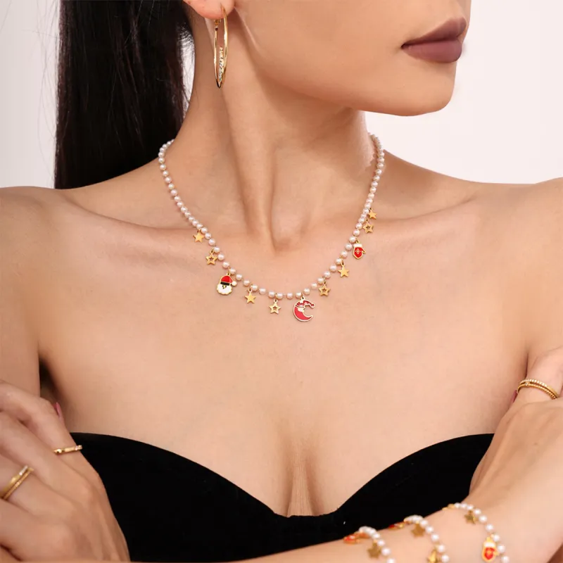 MGS Titanium Steel Necklaces Women's-3