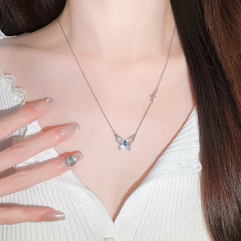 MGS Versatile Niche Design Fashion Elegance Bright Future Necklaces Women's-1