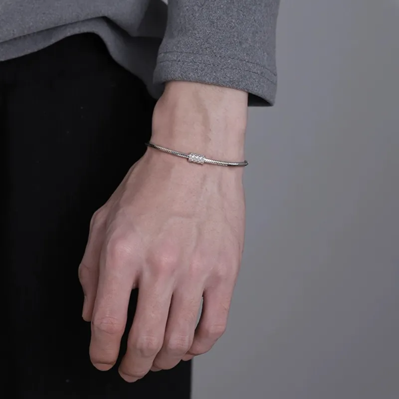 MGS Versatile Niche Design Fashion Elegance Bright Future Elegance Advanced Timeless Vintage Exquisite Box Men's-5