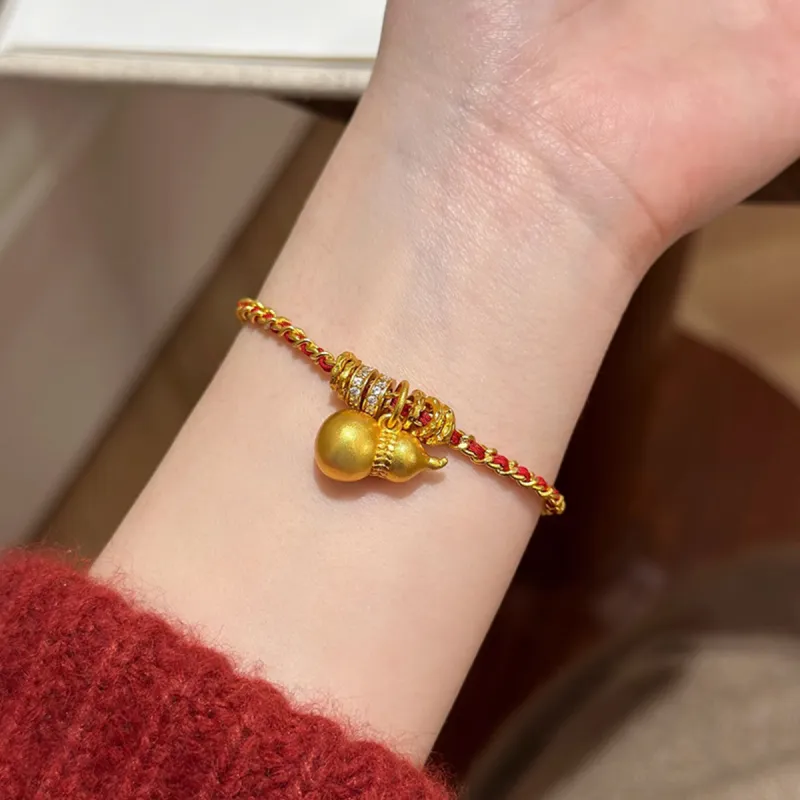 MGS New Chinese Style Versatile Niche Design Fashion Elegance Bright Future Bracelets Unisex-7