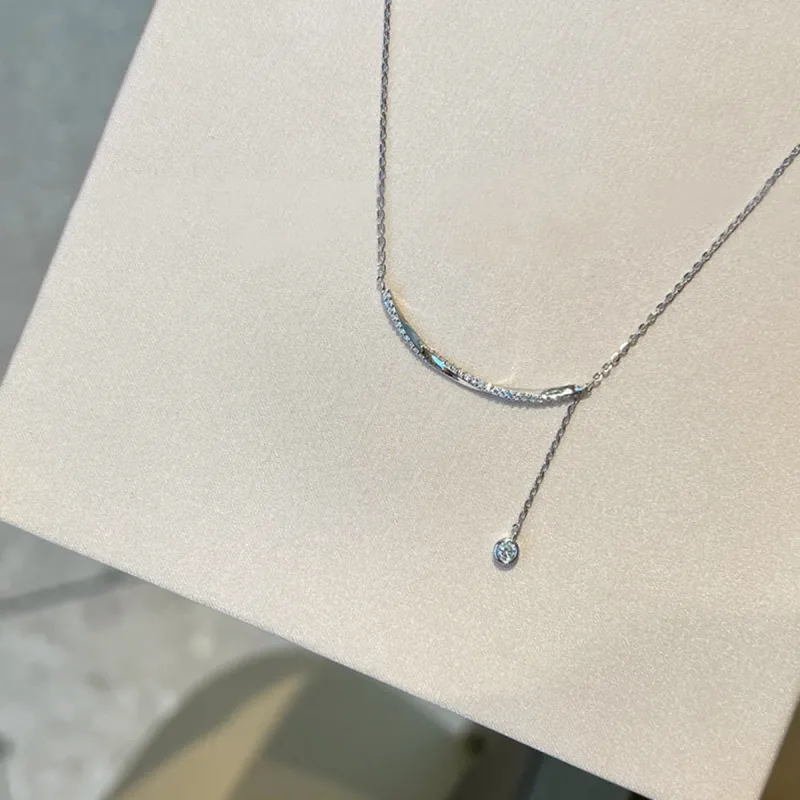 MGS 925 Sterling Silver Necklaces Women's-5