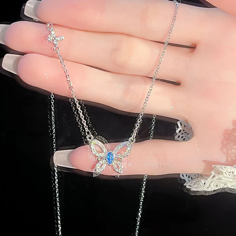 MGS Versatile Niche Design Fashion Elegance Bright Future Necklaces Women's-6