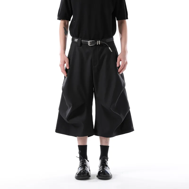 ONITSOP Casual Shorts Unisex Black-3