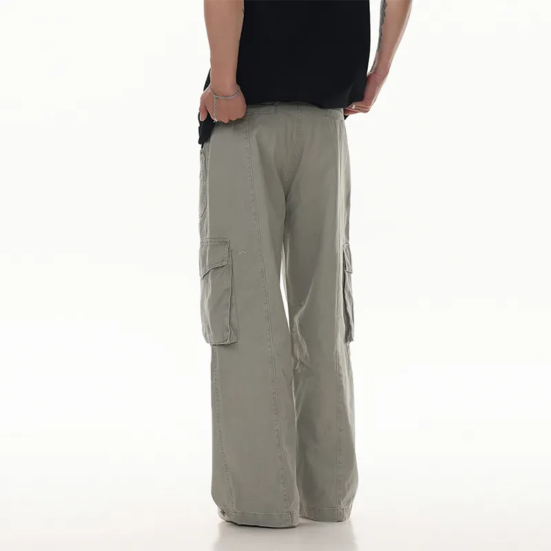 ONITSOP American Vintage Casual Cargo Pants Unisex-13