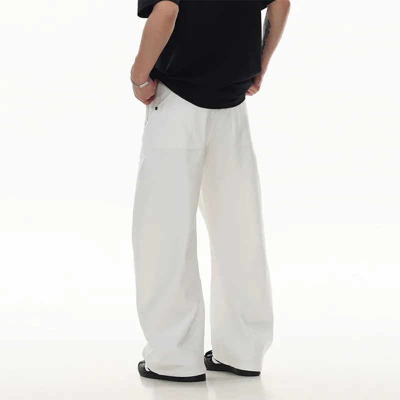 ONITSOP Luxury Streetwear Trendy Brand Floor Length Lazy Scimitar Casual Pants Unisex-4