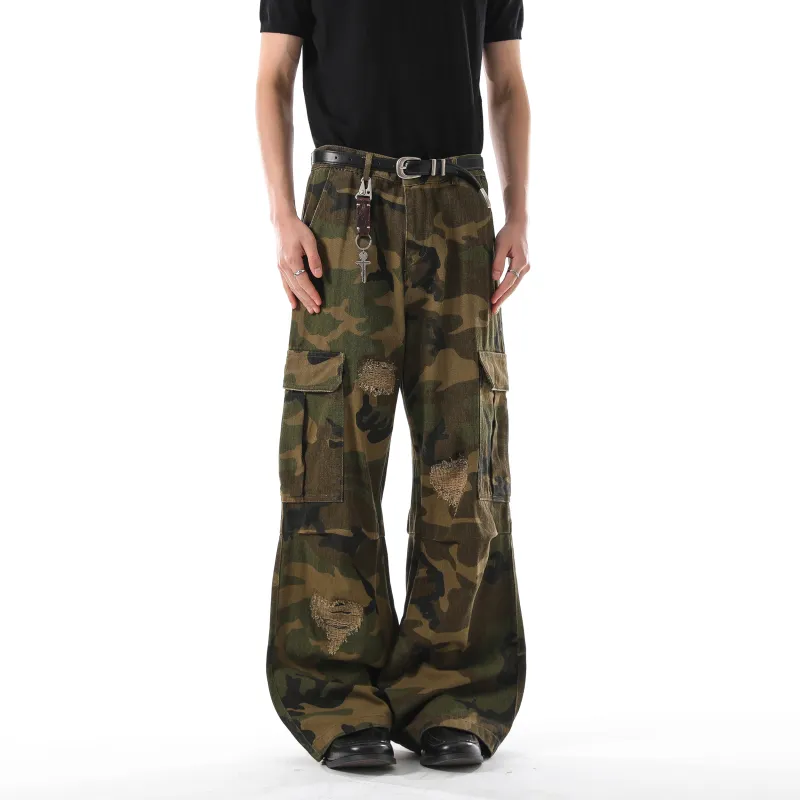 ONITSOP Casual Pants Unisex Camouflage-4