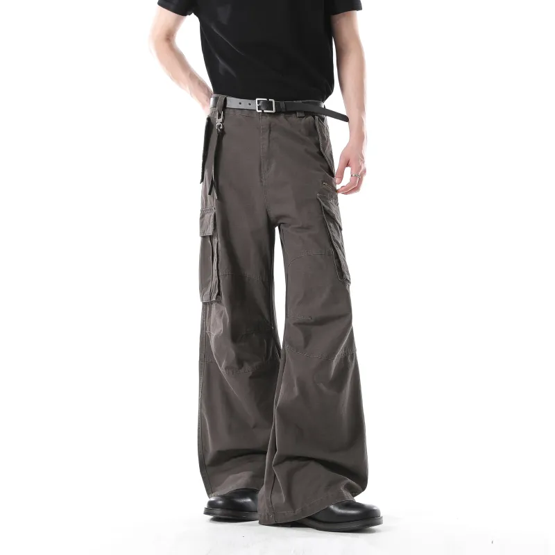 ONITSOP Casual Pants Unisex Gray-6