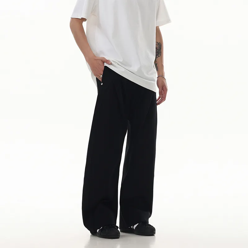 ONITSOP Luxury Streetwear Trendy Brand Floor Length Lazy Scimitar Casual Pants Unisex-9
