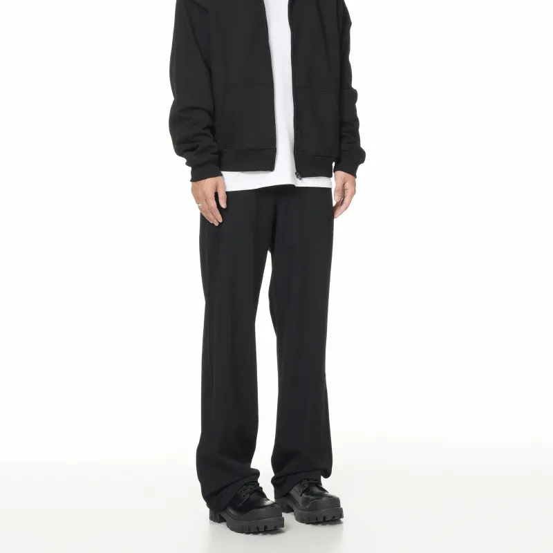 ONITSOP Commute Versatile Suit Pants With Cleanfit And Languid Comfort Unisex Black-2