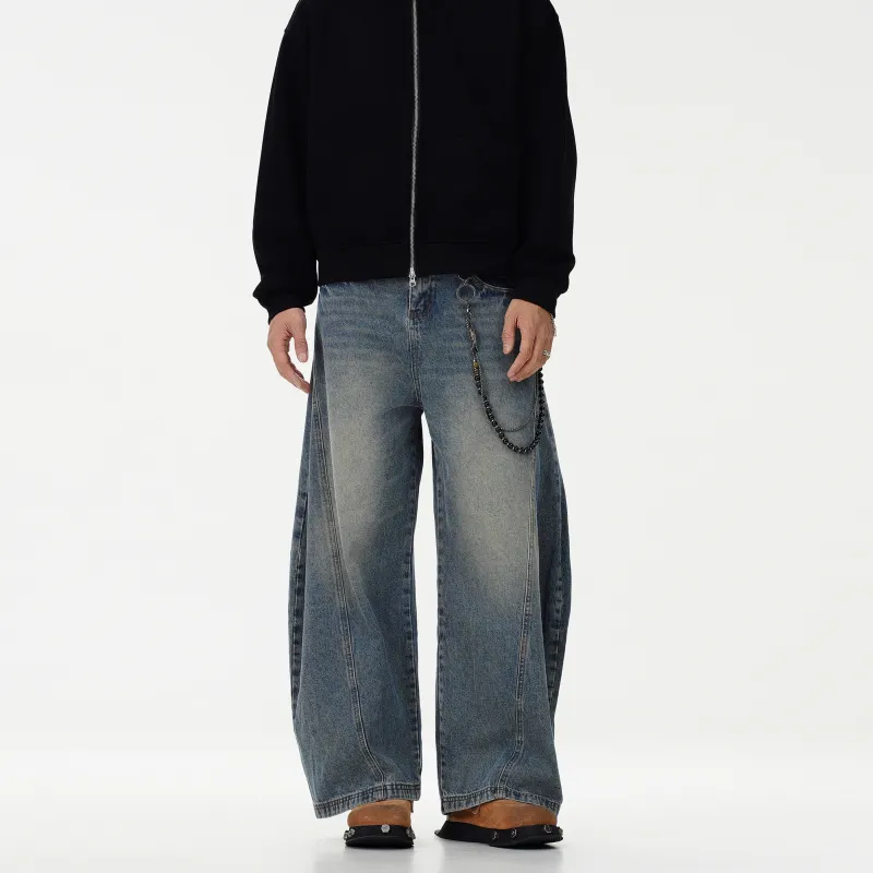 PANDA ADEVIL Jeans Unisex Blue-6