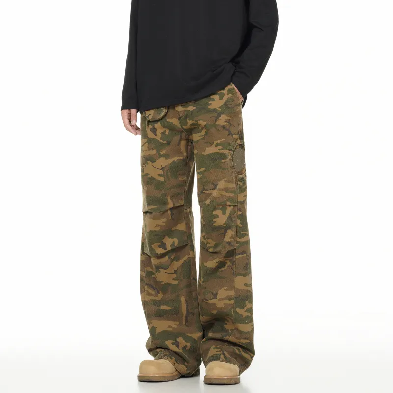 ONITSOP Casual Pants Unisex Camouflage-5