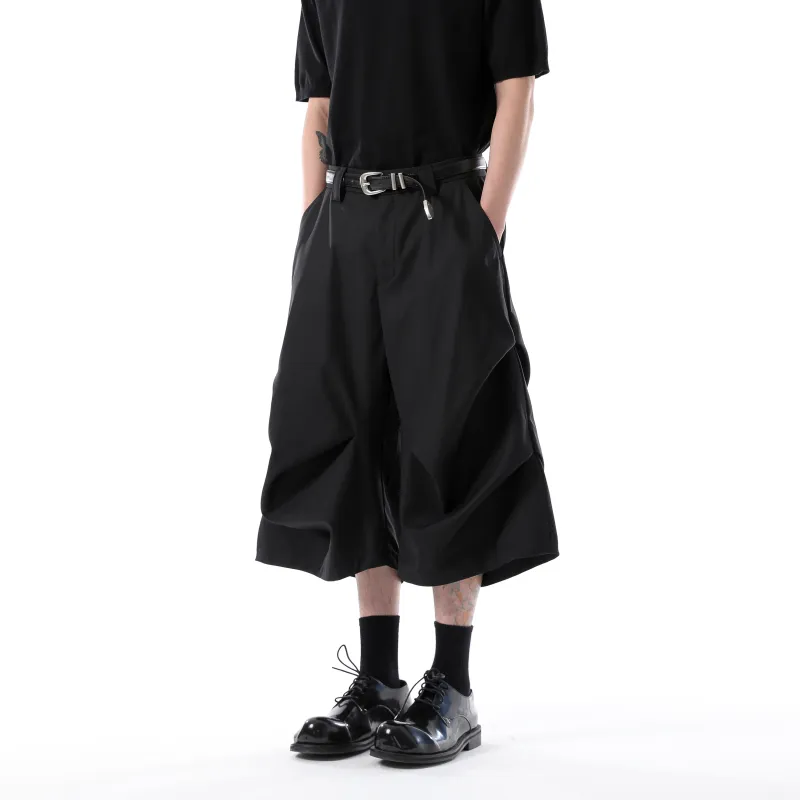 ONITSOP Casual Shorts Unisex Black-6