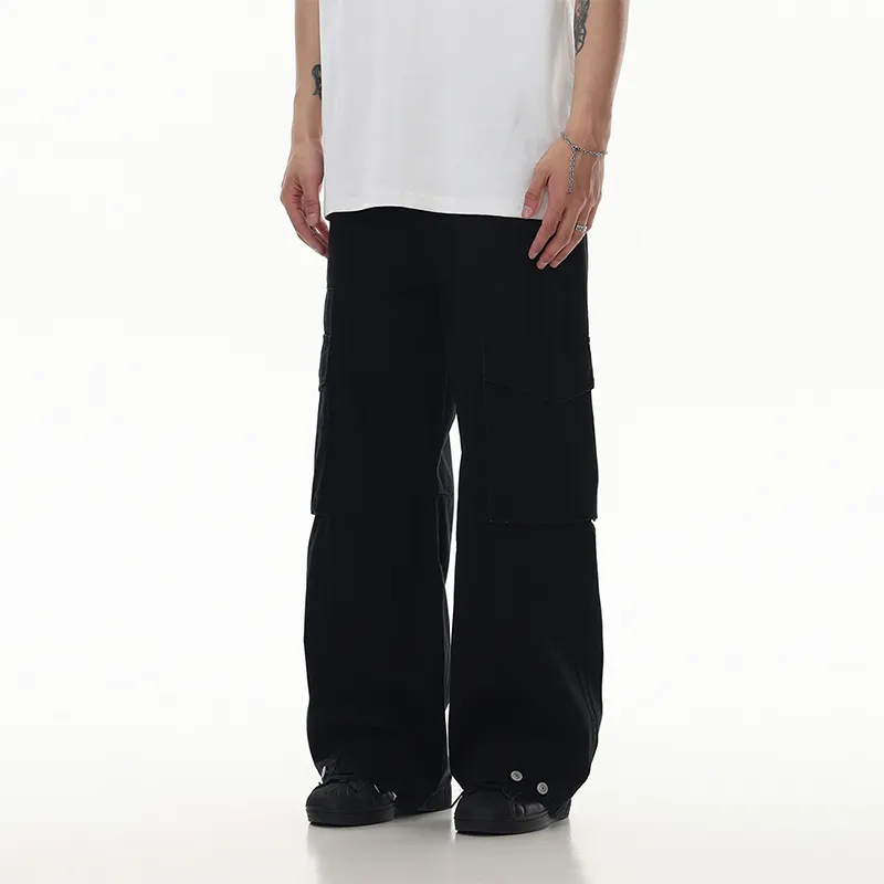ONITSOP American Vintage Casual Cargo Pants Unisex-4