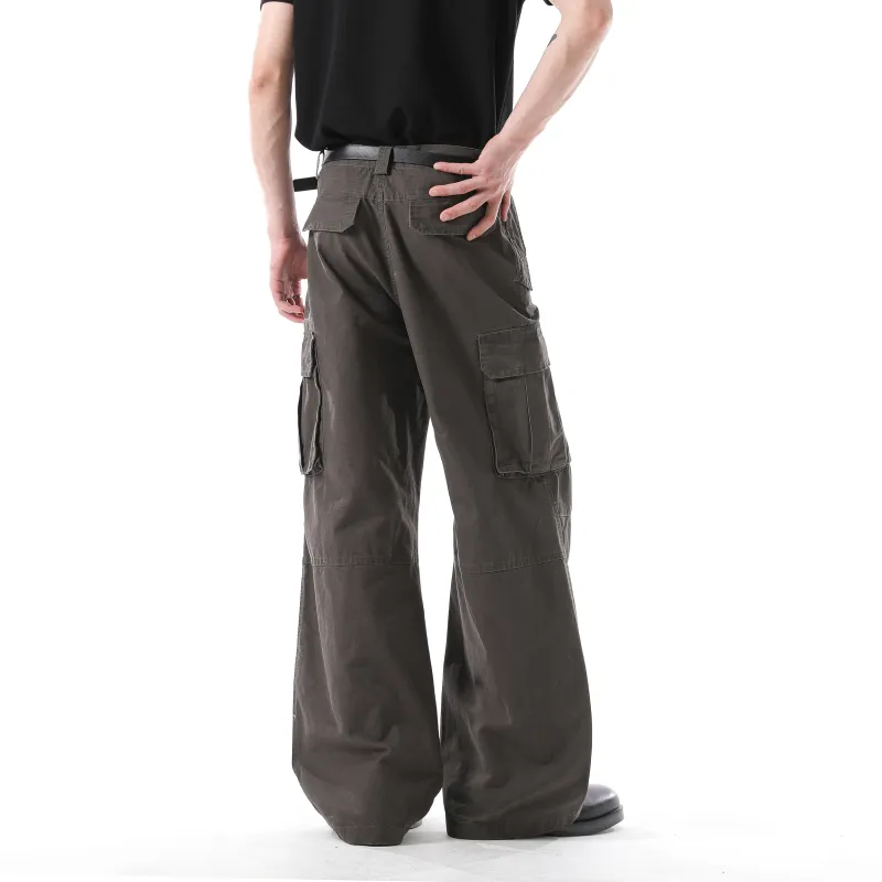 ONITSOP Casual Pants Unisex Gray-7
