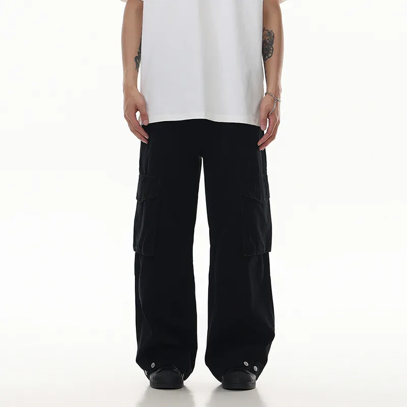 ONITSOP American Vintage Casual Cargo Pants Unisex-3