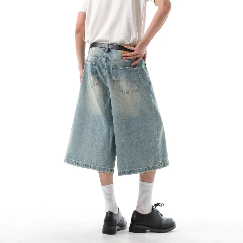 ONITSOP Denim Shorts Unisex Blue-7