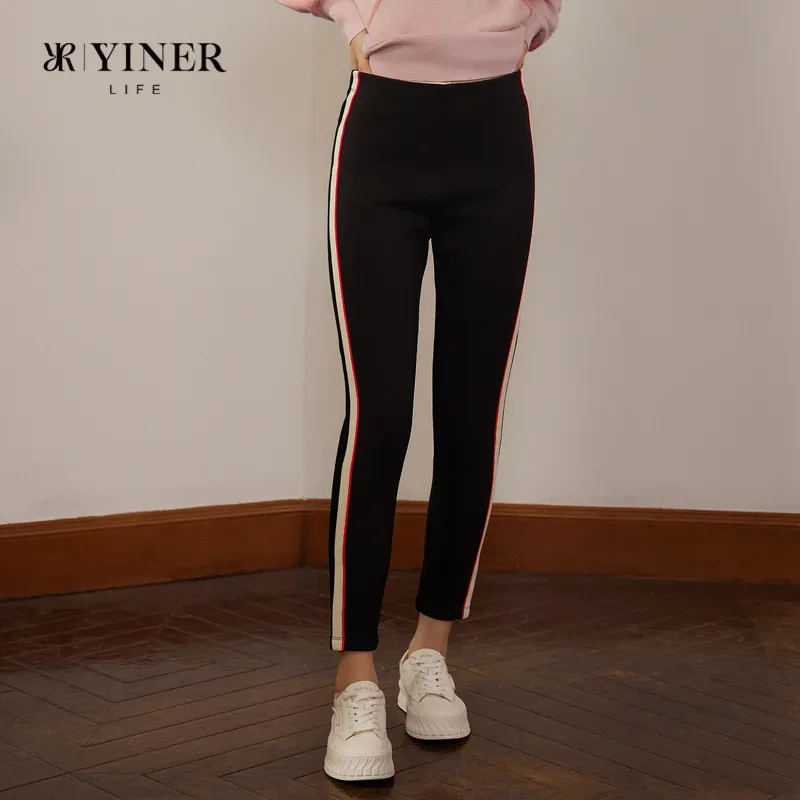 Yiner Life Casual Pants Women's Black-1
