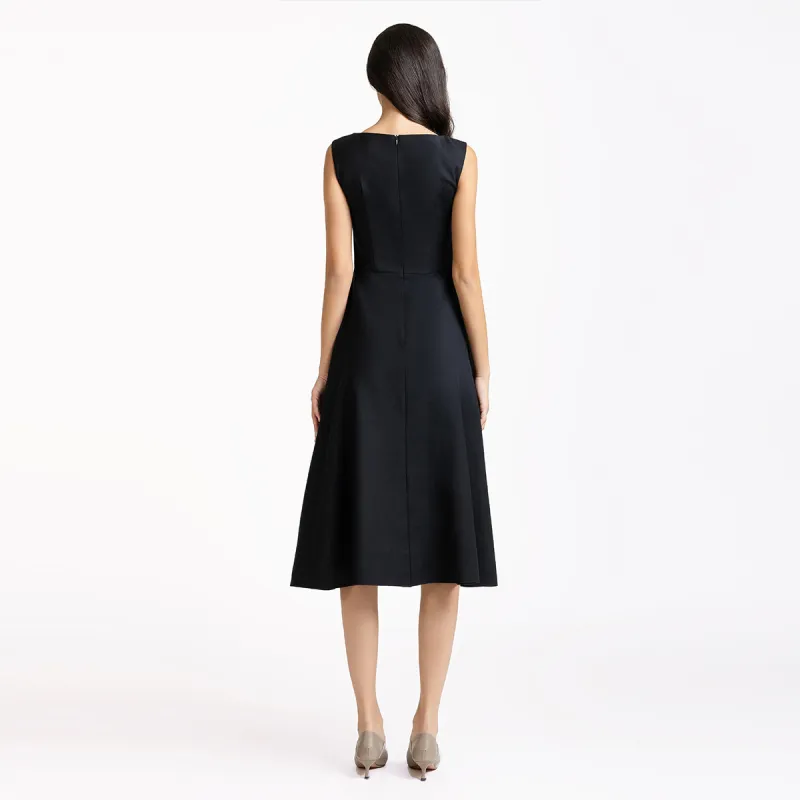 LIZZY Sleeveless Dress Women's Black-1