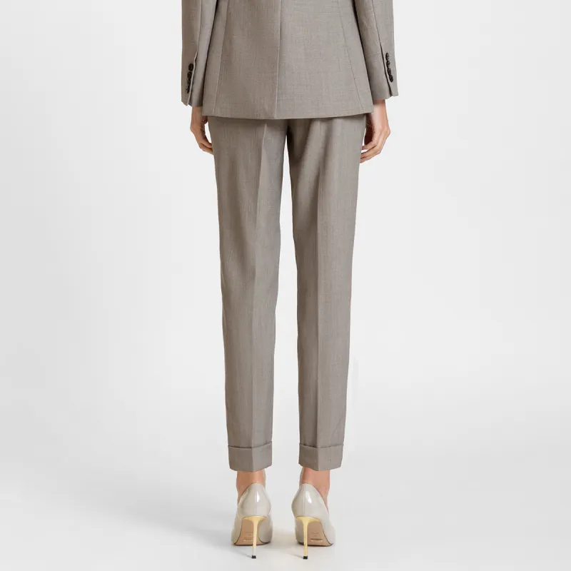 LIZZY Suit Trouser Women's Apricot-3