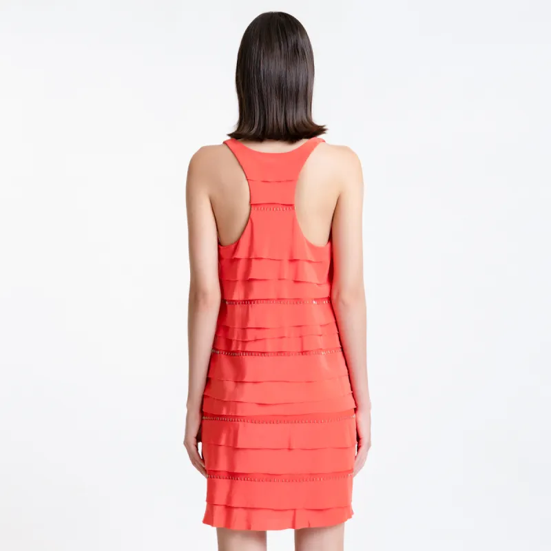 LIZZY Sleeveless Dress Women's Red-1