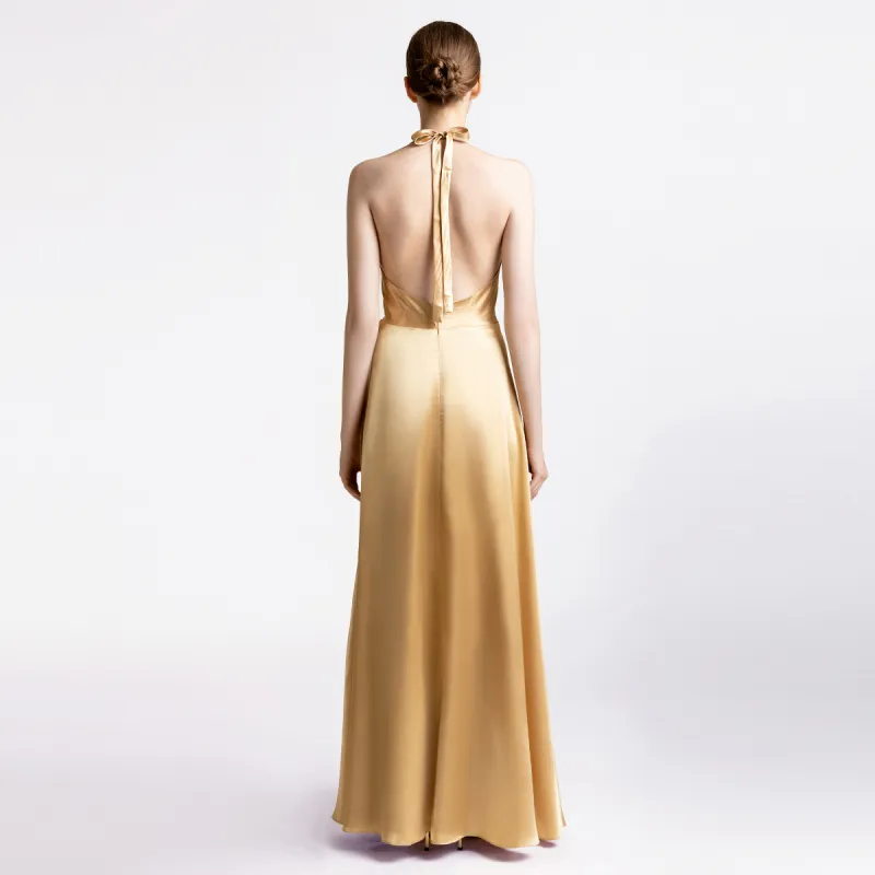 LIZZY Slip Dresses Women's Gold-1