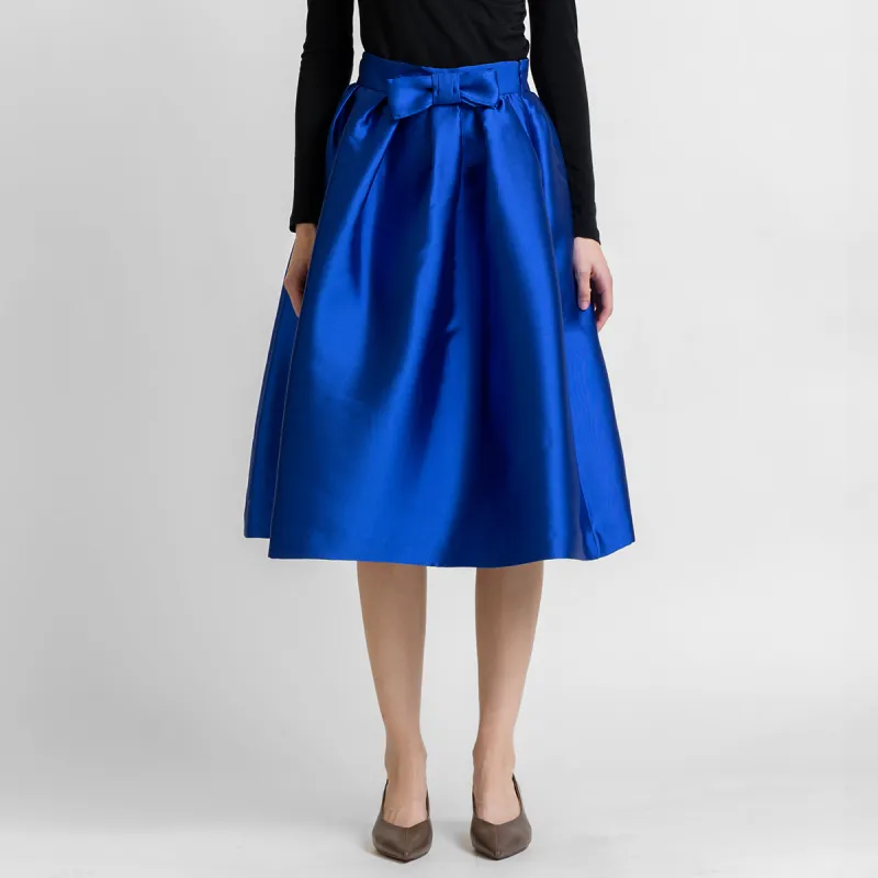 LIZZY Casual Long Skirt Women's Royal Blue-1