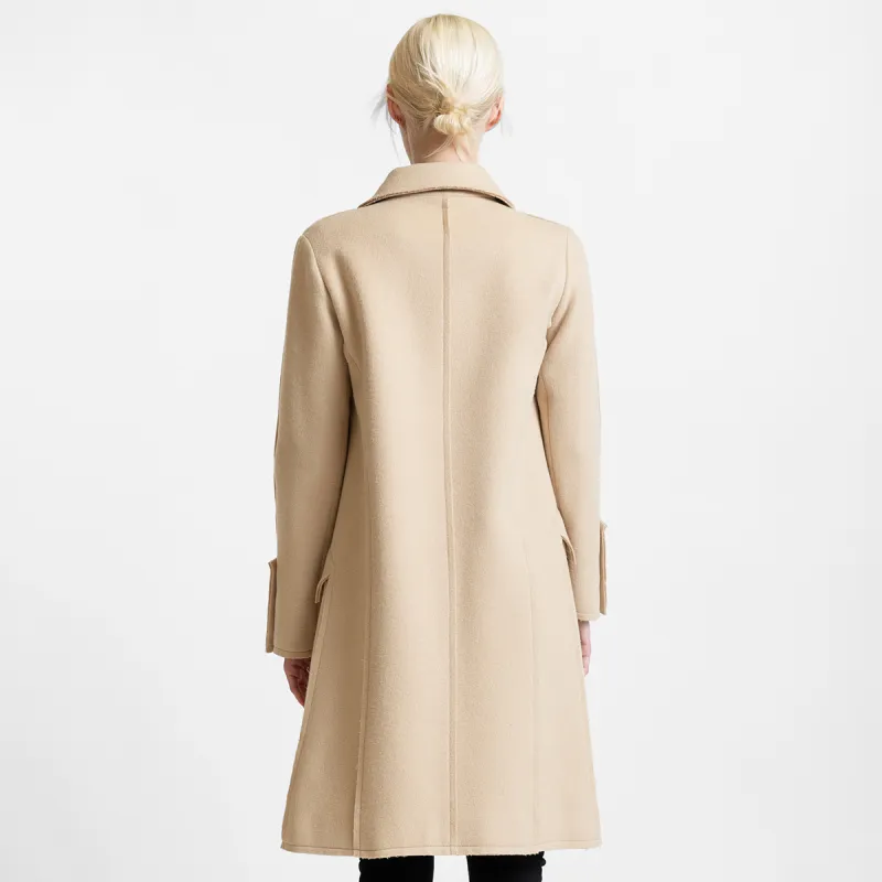 LIZZY Coats Women's Apricot-1