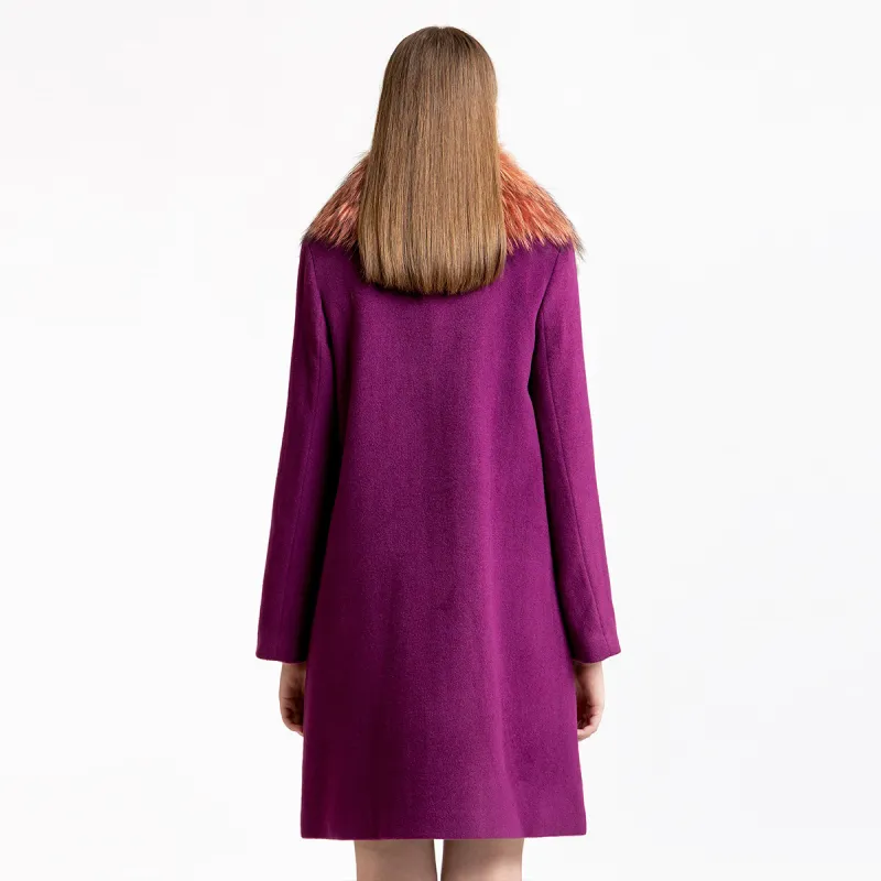 LIZZY Coats Women's Purple-1