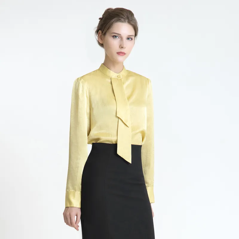 LIZZY Shirt Women's Mustard Yellow-1