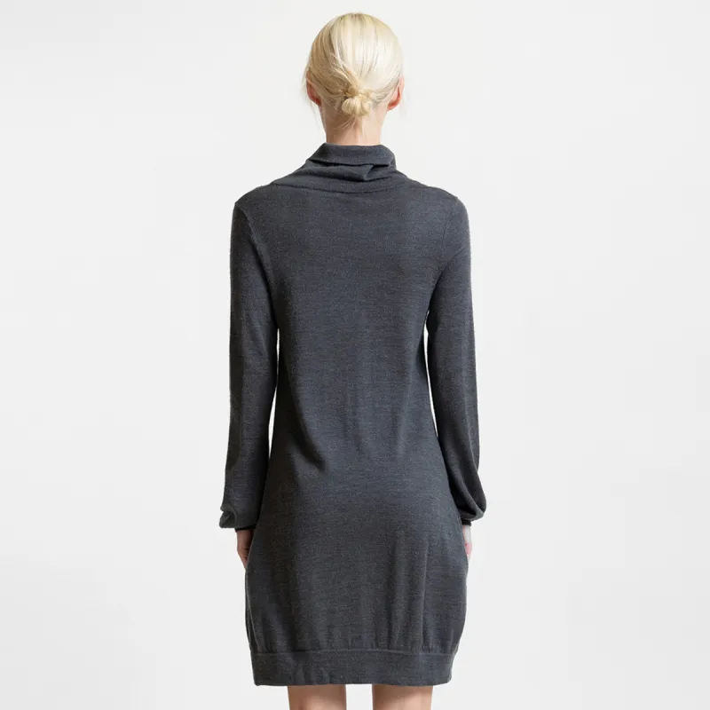 LIZZY Long Sleeved Dresses Women's Dark Gray-1