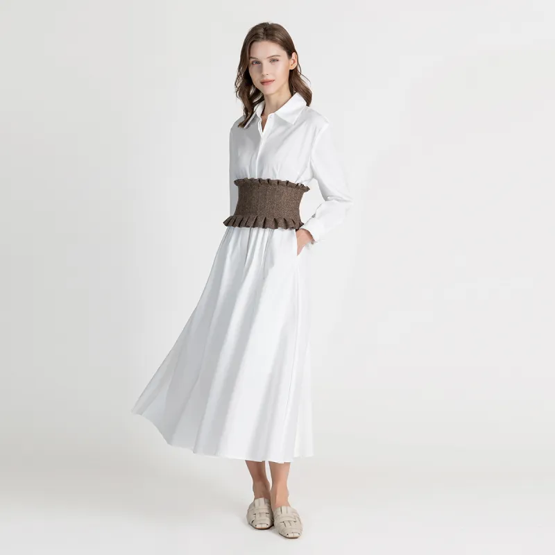 LIZZY Casual Short Skirts Women's Coffee-3