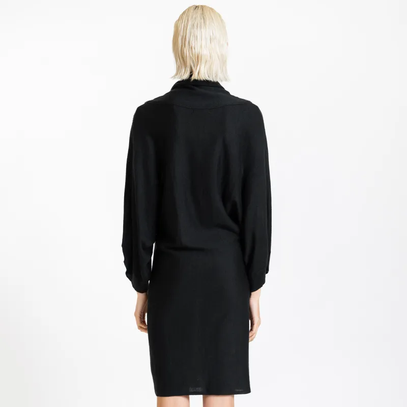 LIZZY Long Sleeved Dresses Women's Black-1