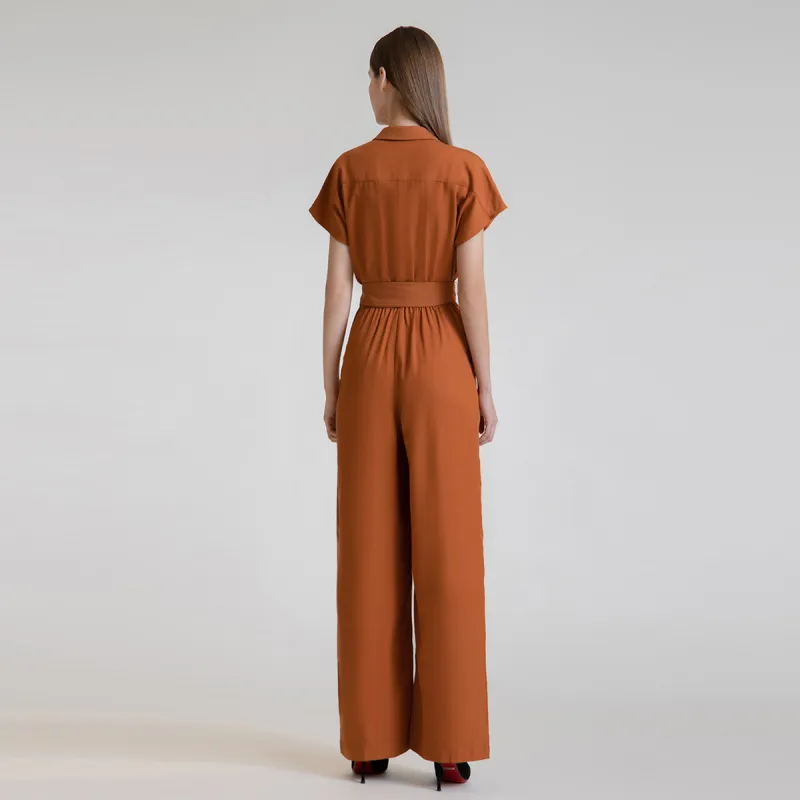 LIZZY Jumpsuit Women's Ginger Yellow-1