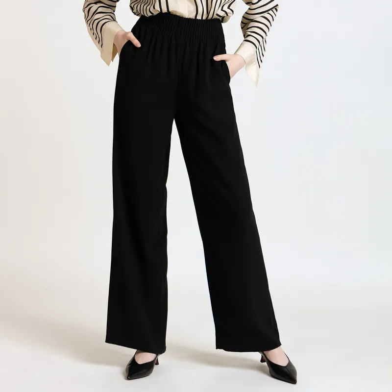 LIZZY Casual Pants Women's Black-4