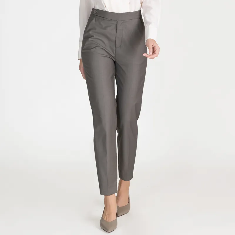LIZZY Suit Trouser Women's Iron Gray-1