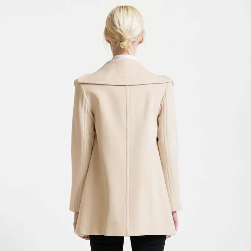 LIZZY Coats Women's Apricot-1