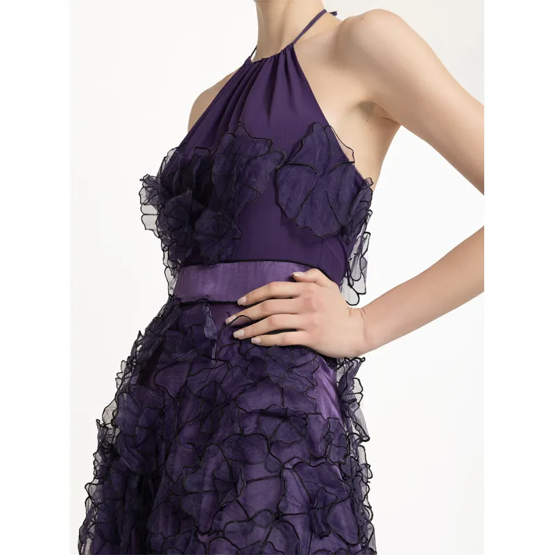 LIZZY Sleeveless Dress Women's Purple-2