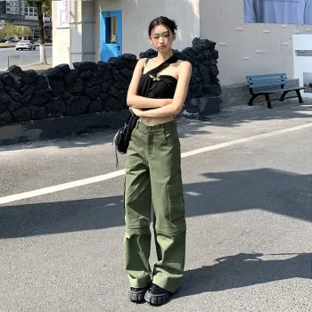 Ordifen Cargo Pants Women's Army Green