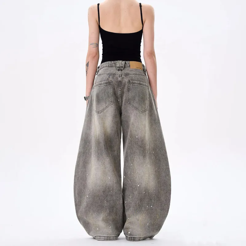 Ordifen Jeans Women's Gray-1