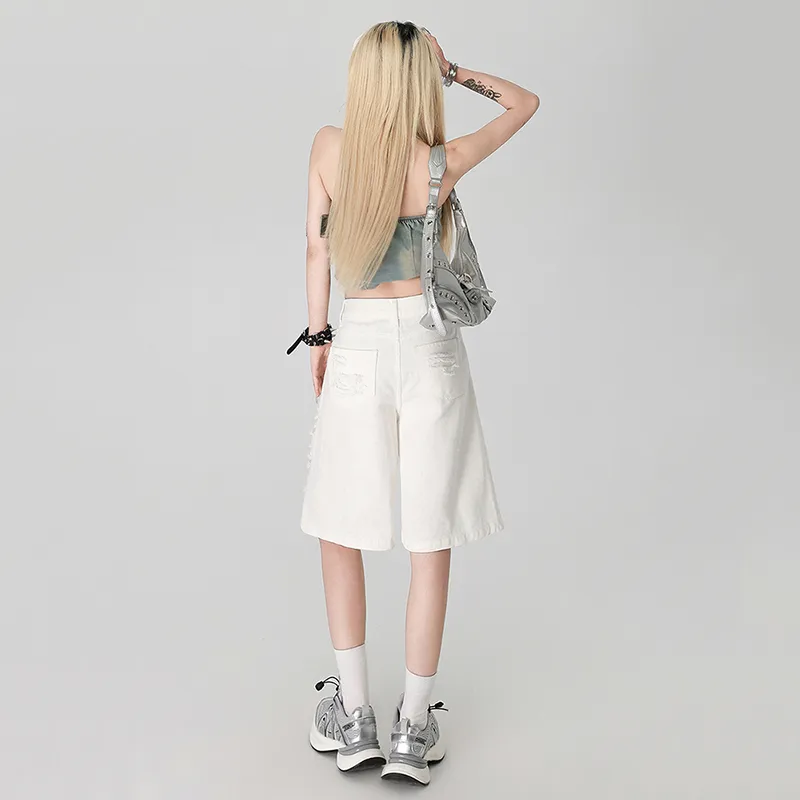 Ordifen Denim Shorts Women's-7